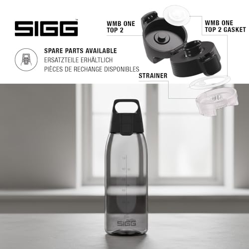 Thumbnail 3 de Sigg Tritan Trinkflasche Total Color ONE Anthracite – 1L, auslaufsicher, spülmaschinenfest