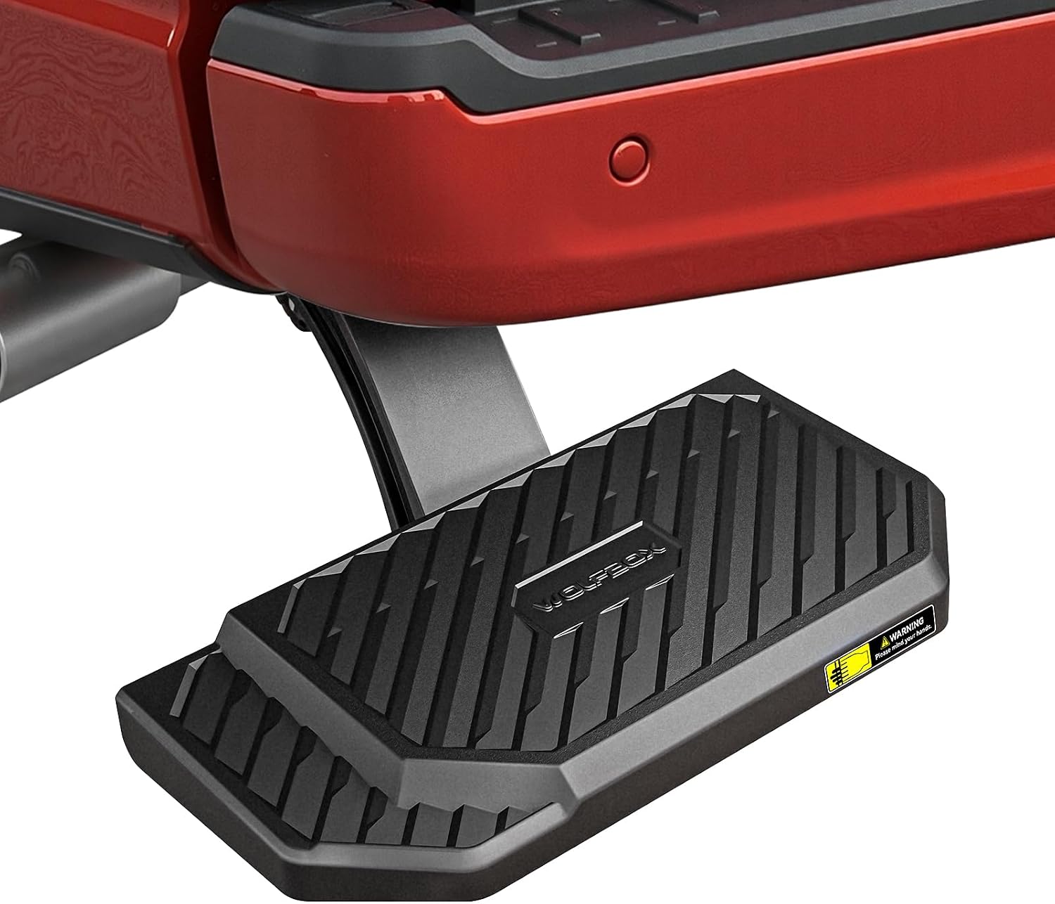 Detalle de WOLFBOX Retractable Bed Step for Ford F-150 and F-150 Lightning (2021-2026) – Two-Tier, 330 lb Capacity