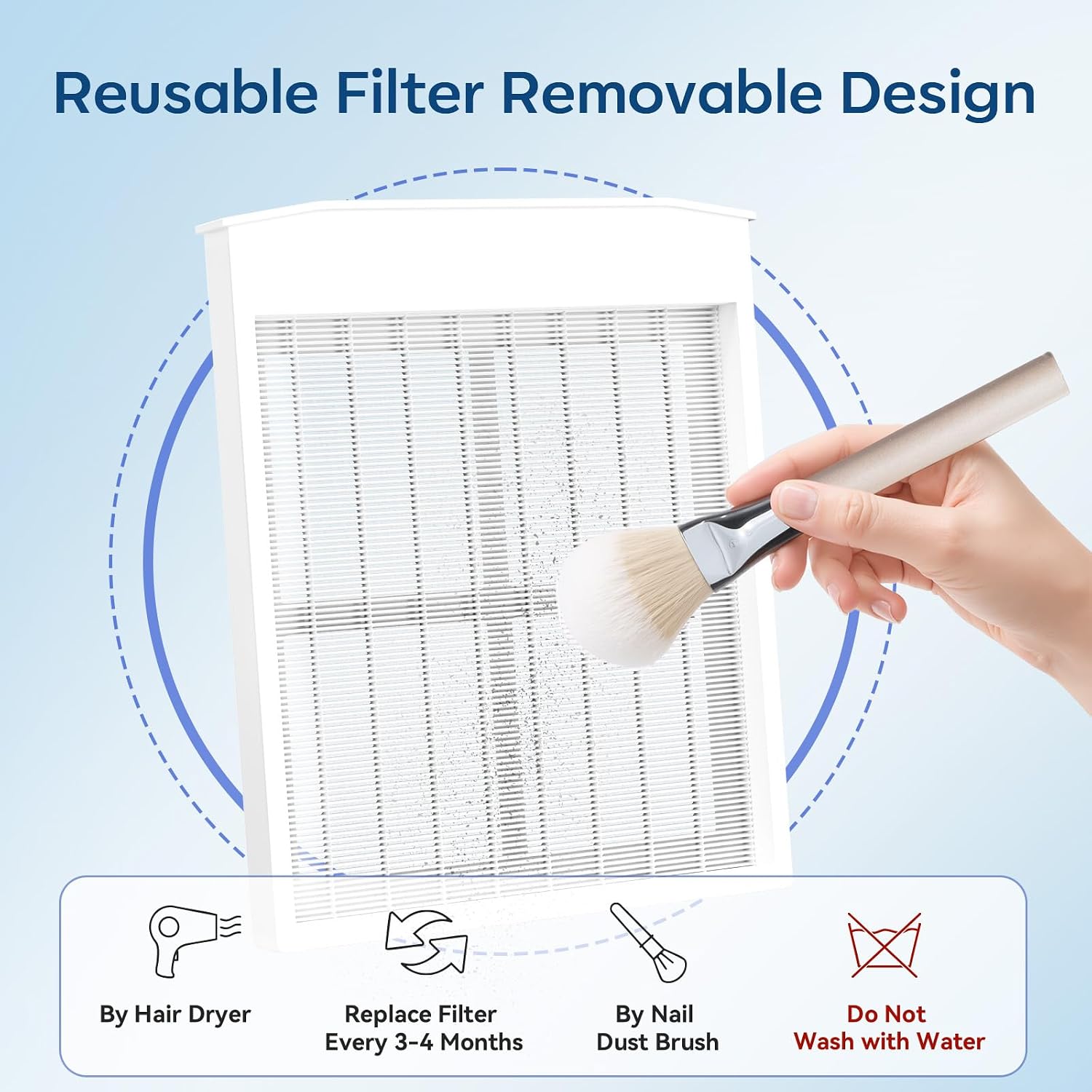 Thumbnail 3 de Makartt Sylvee Cordless Nail Dust Collector – 4000RPM Rechargeable Nail Vacuum