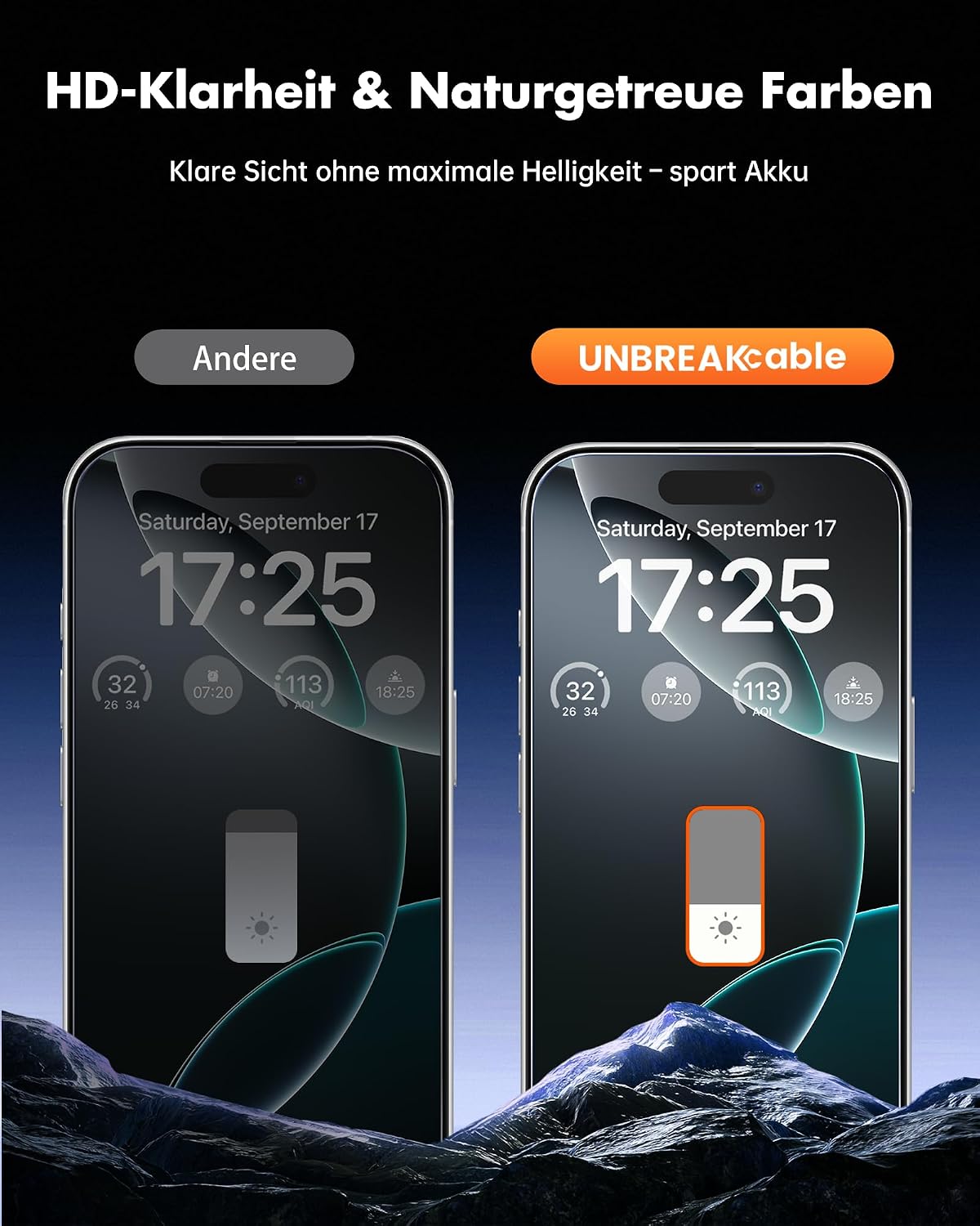 Thumbnail 2 de UNBREAKcable Sichtschutzfolie iPhone 16 Pro Max 6,9 Zoll