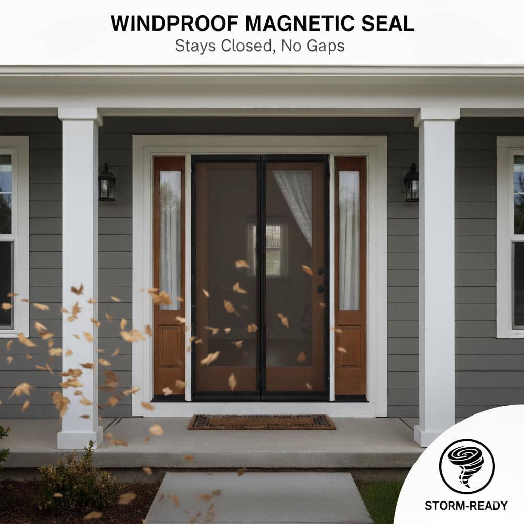 Thumbnail 5 de CANLENE Premium Magnetic Screen Door 1-pack ๐ช