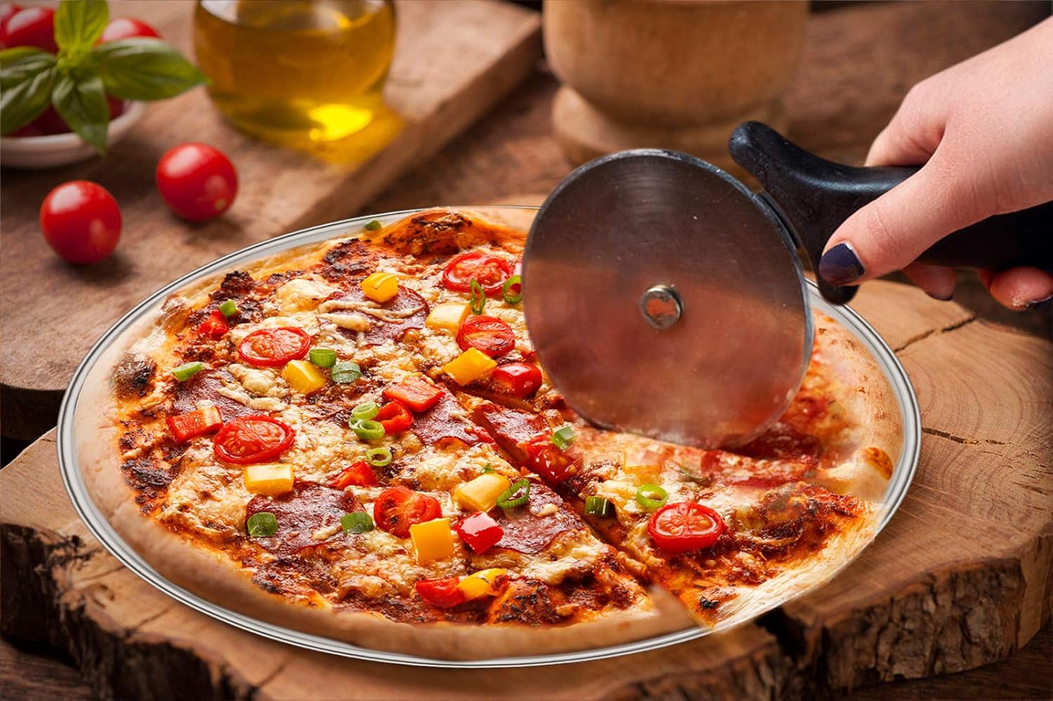 Thumbnail 3 de HaWare Pizzaplech 4er Set 26/30 cm