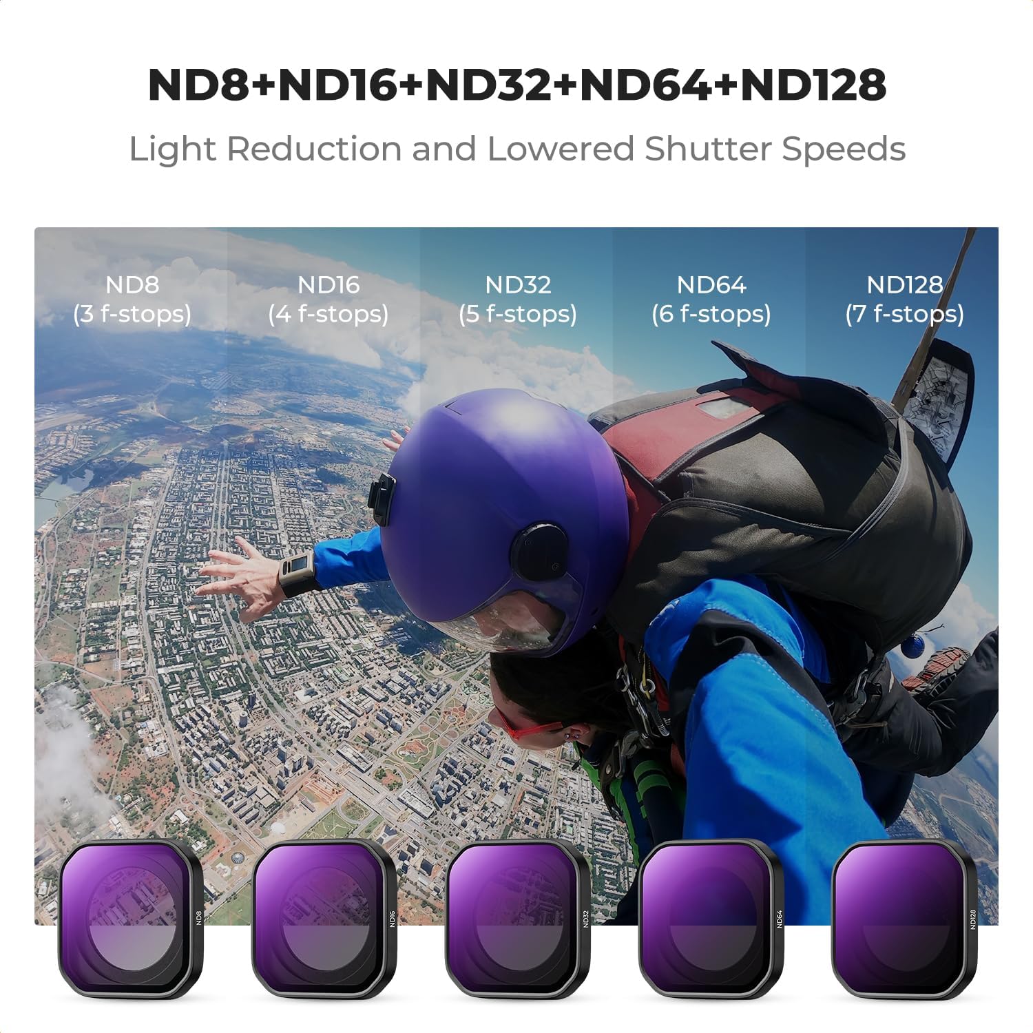 Thumbnail 4 de K&F Concept 6-Pack Enhanced ND PL Filters for Insta360 Ace Pro 2