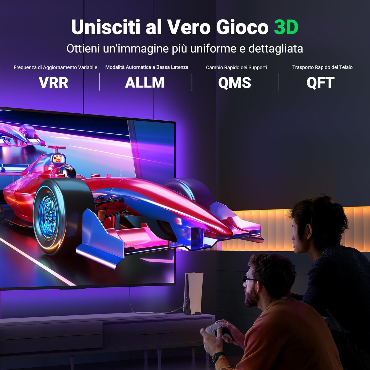 Detalle 2 de UGREEN HDMI 2.1 8K 60 Hz, prolunga 1 m