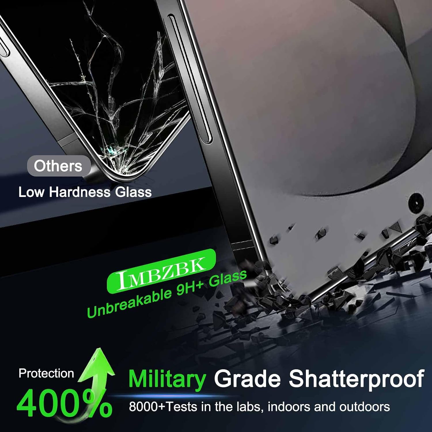 Detalle de IMBZBK 3 Pack Screen Protector for Galaxy S26 Ultra 6.9 inch