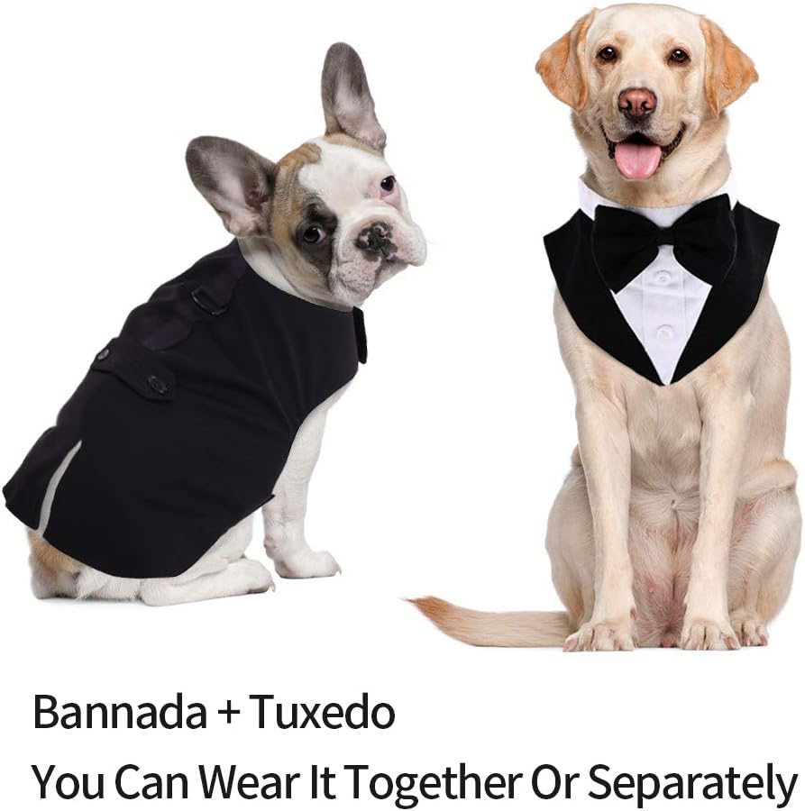 Thumbnail 1 de IDOMIK Dog Tuxedo Set, Polyester