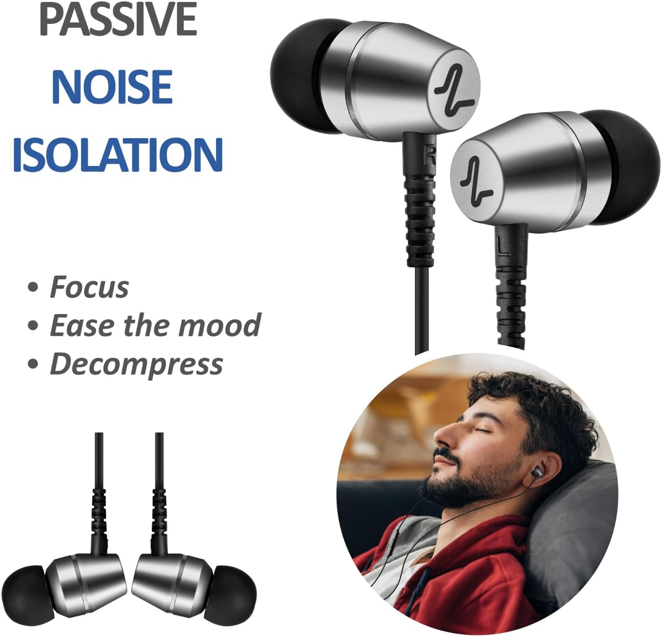 Thumbnail 4 de Ludos OMNITONE Wired Earbuds 3.5mm