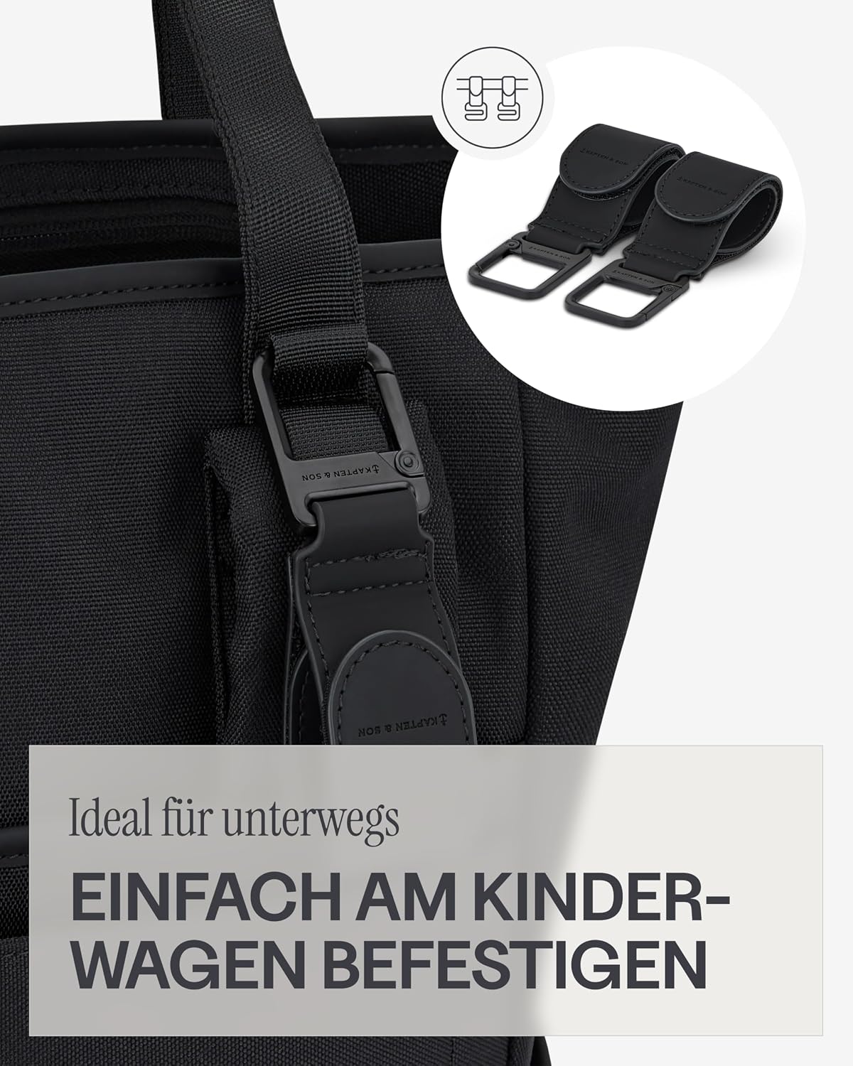 Thumbnail 2 de Kapten & Son Lindby 12 L Wickelrucksack
