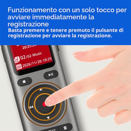 Thumbnail 7 de PHILIPS DVT2075 VoiceTracer: registratore audio con microfoni stereo e AI Sembly in prova