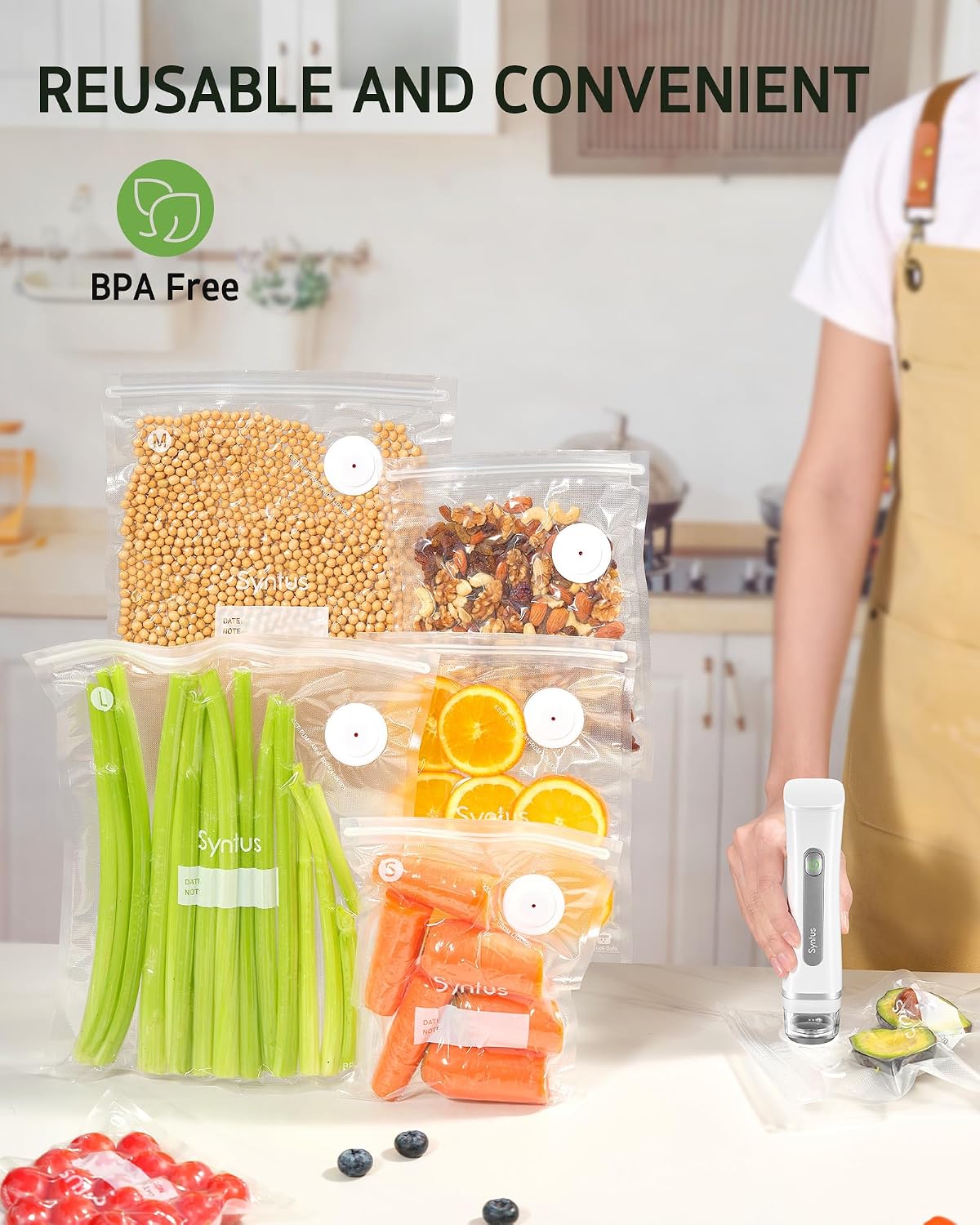Thumbnail 4 de Syntus Vacuum Sealer Bags 60 pcs ๐ฑ