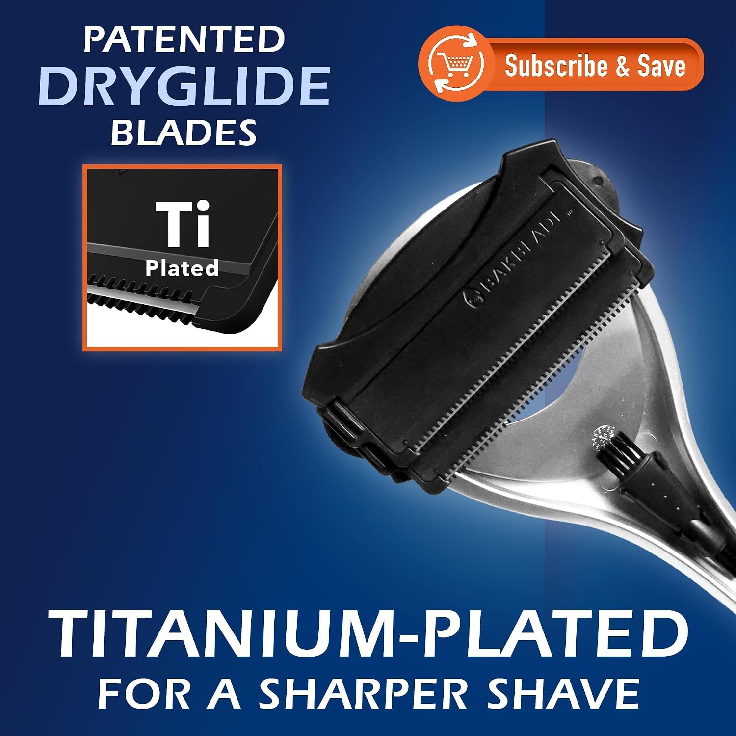 Thumbnail 2 de Bakblade 2.0 SilverBak Rückenrasierer für Herren – DIY Nass- & Trockenrasur mit Sicherheitsklingen