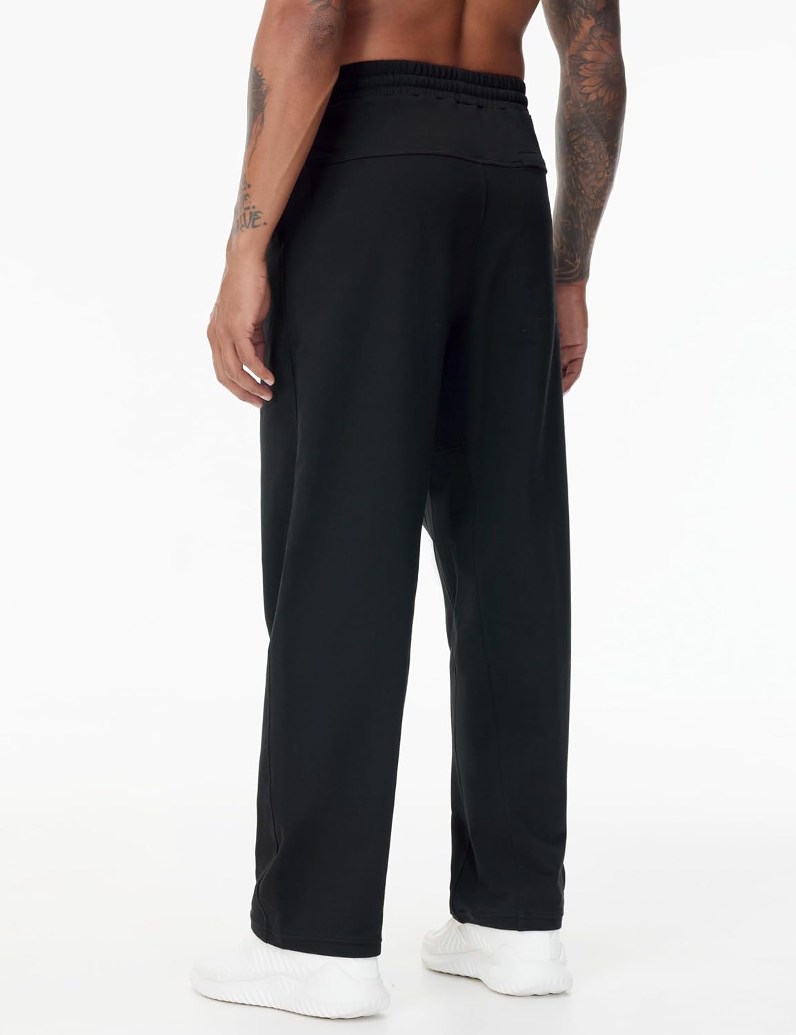 Thumbnail 3 de THE GYM PEOPLE Men's Baggy Joggers, Straight Leg, Adjustable Waist, 3 Pockets