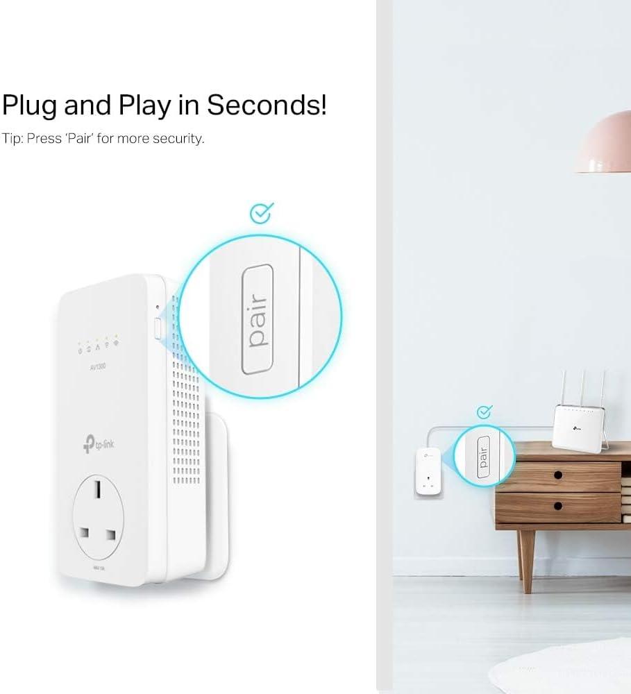 Thumbnail 4 de TP-Link TL-WPA8631P powerline Wi-Fi extender