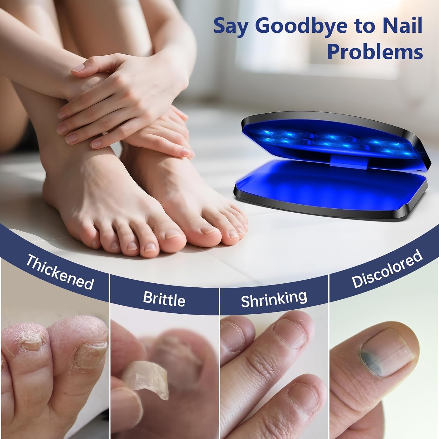 Detalle 2 de Suuprone Upgrade Nagelpilz-Lasergerät 15 LED 🔬?