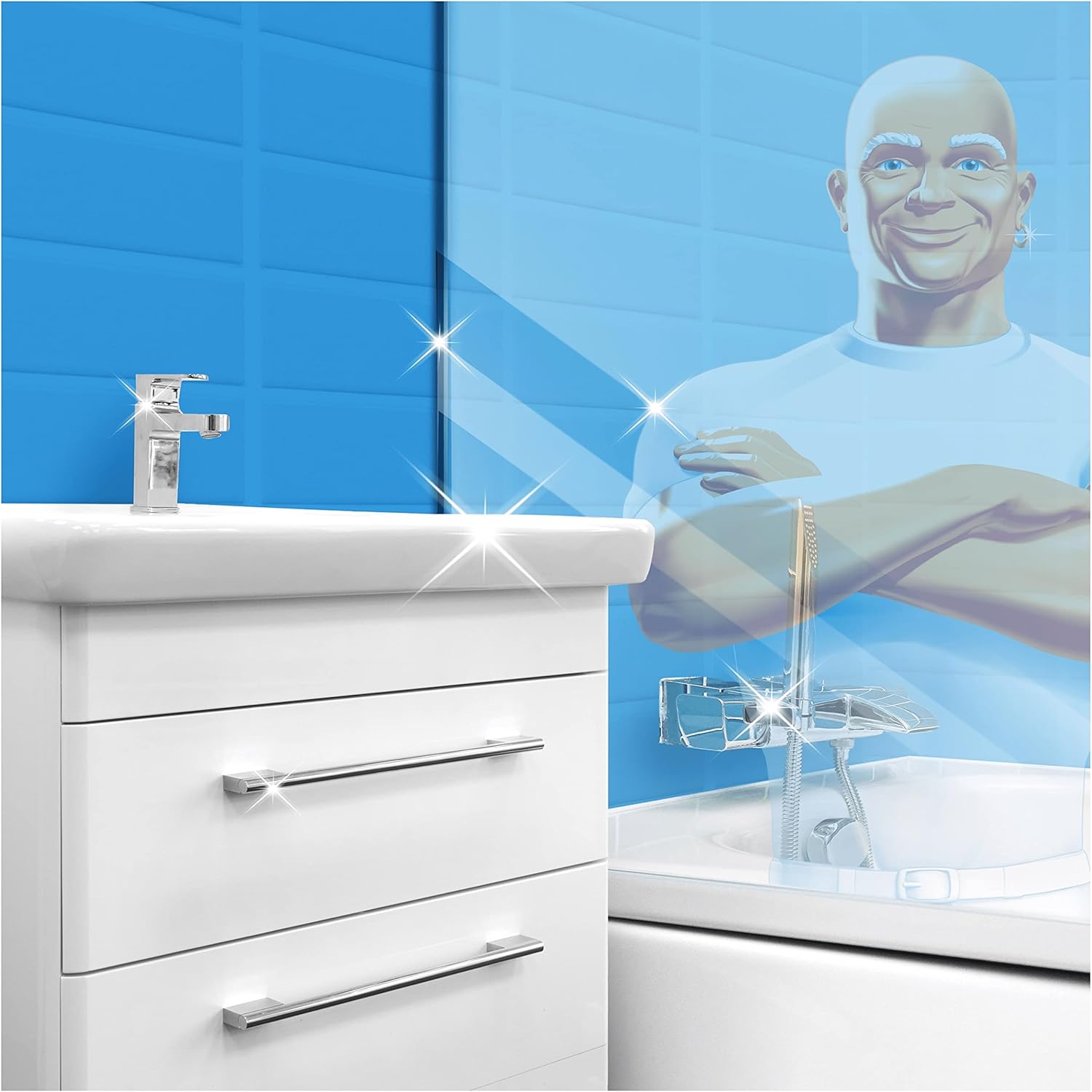 Thumbnail 2 de Mastro Lindo Detersivo Bagno Anticalcare Spray (10 x 500 ml) alla Freschezza Ambi Pur