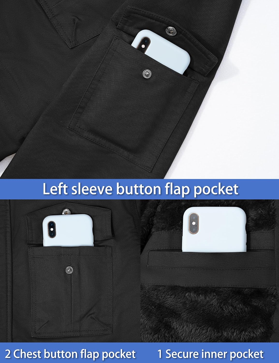 Thumbnail 5 de TACVASEN Men's Winter Jacket