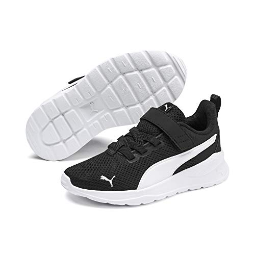 Thumbnail 1 de PUMA Unisex Kinder Anzarun Lite AC Ps Sneaker – Schwarz/White, 34.5 EU