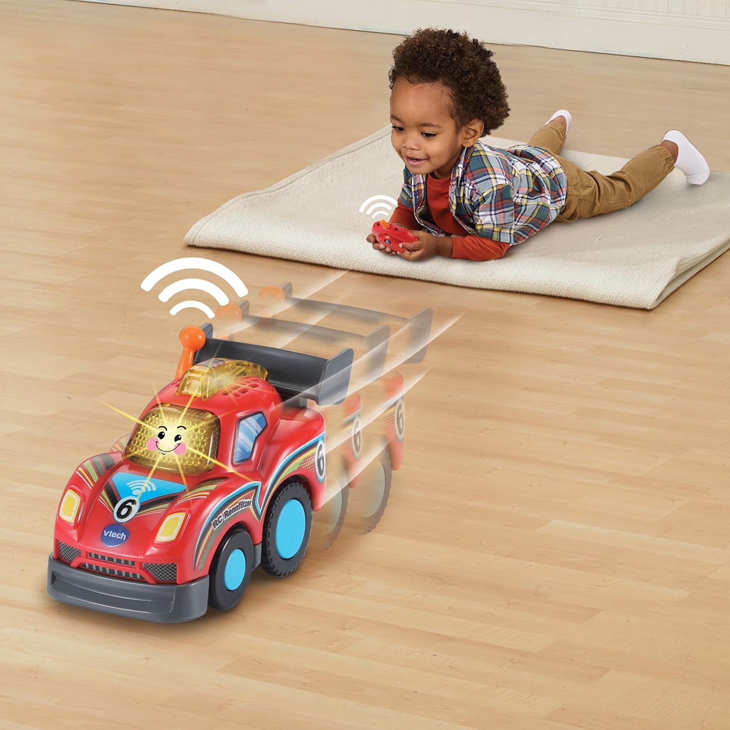 Thumbnail 2 de Vtech Baby TUT TUT Baby Flitzer RC Rennflitzer – ferngesteuertes Spielzeugauto für Kinder von 1 bis 5 Jahren