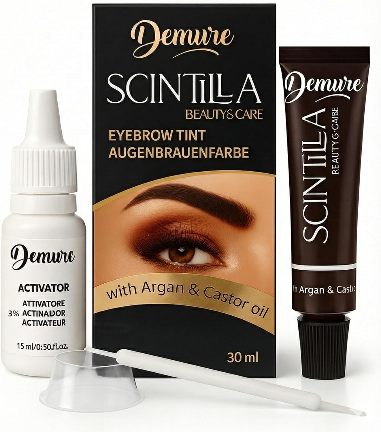 Detalle de Demure Colore Sopracciglia NERO 1.0 15 ml