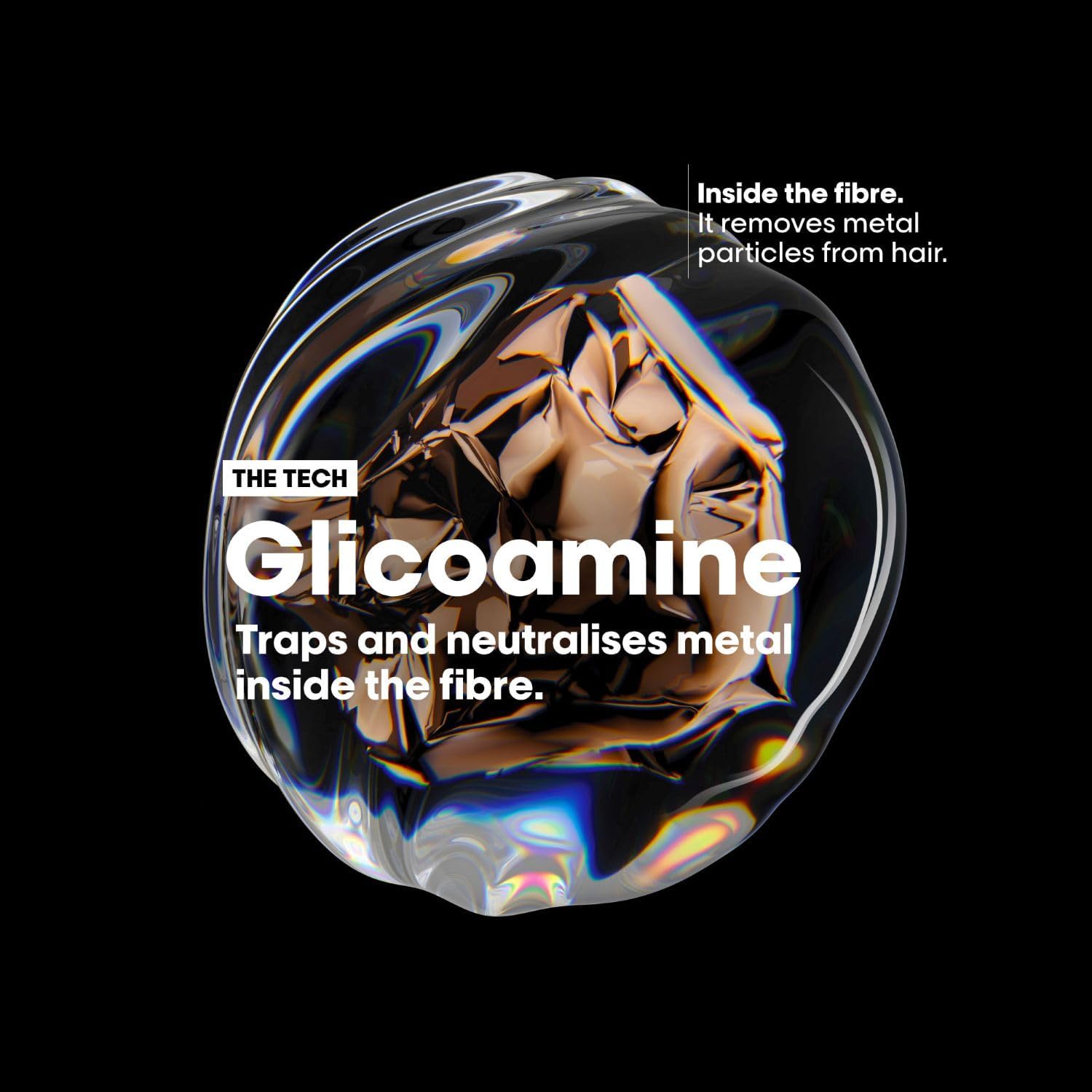 Thumbnail 3 de L’Oréal Professionnel Metal Detox Shampoo (500ml) – sulphate-free clarifying wash for hard water