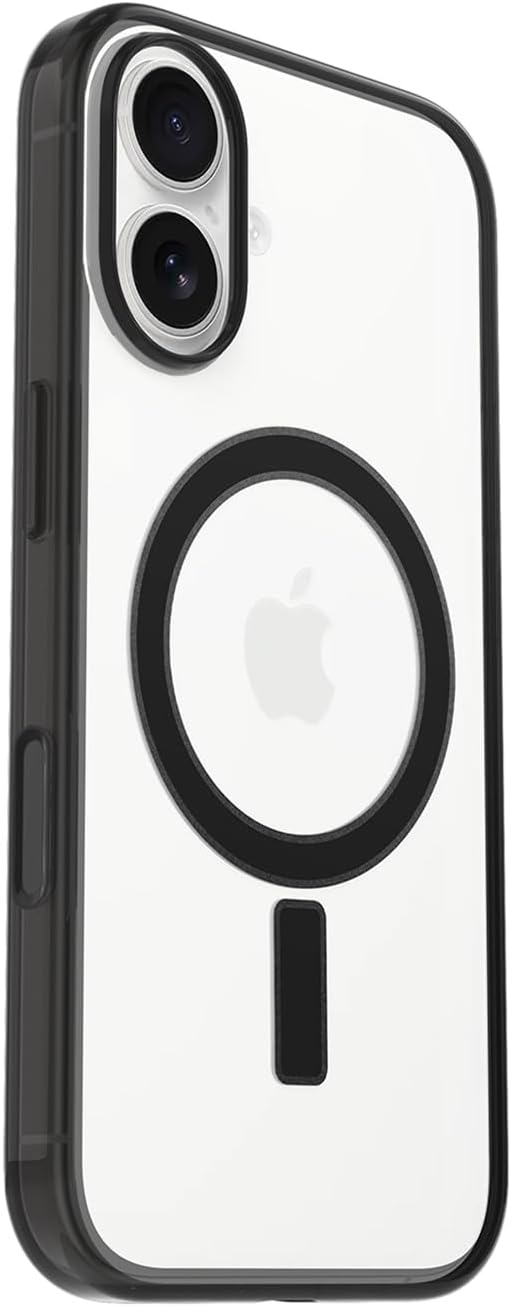 Detalle 2 de OtterBox Clear Case con MagSafe per iPhone 16 – Ultra sottile, protezione MIL-STD 810G e cover MagSafe