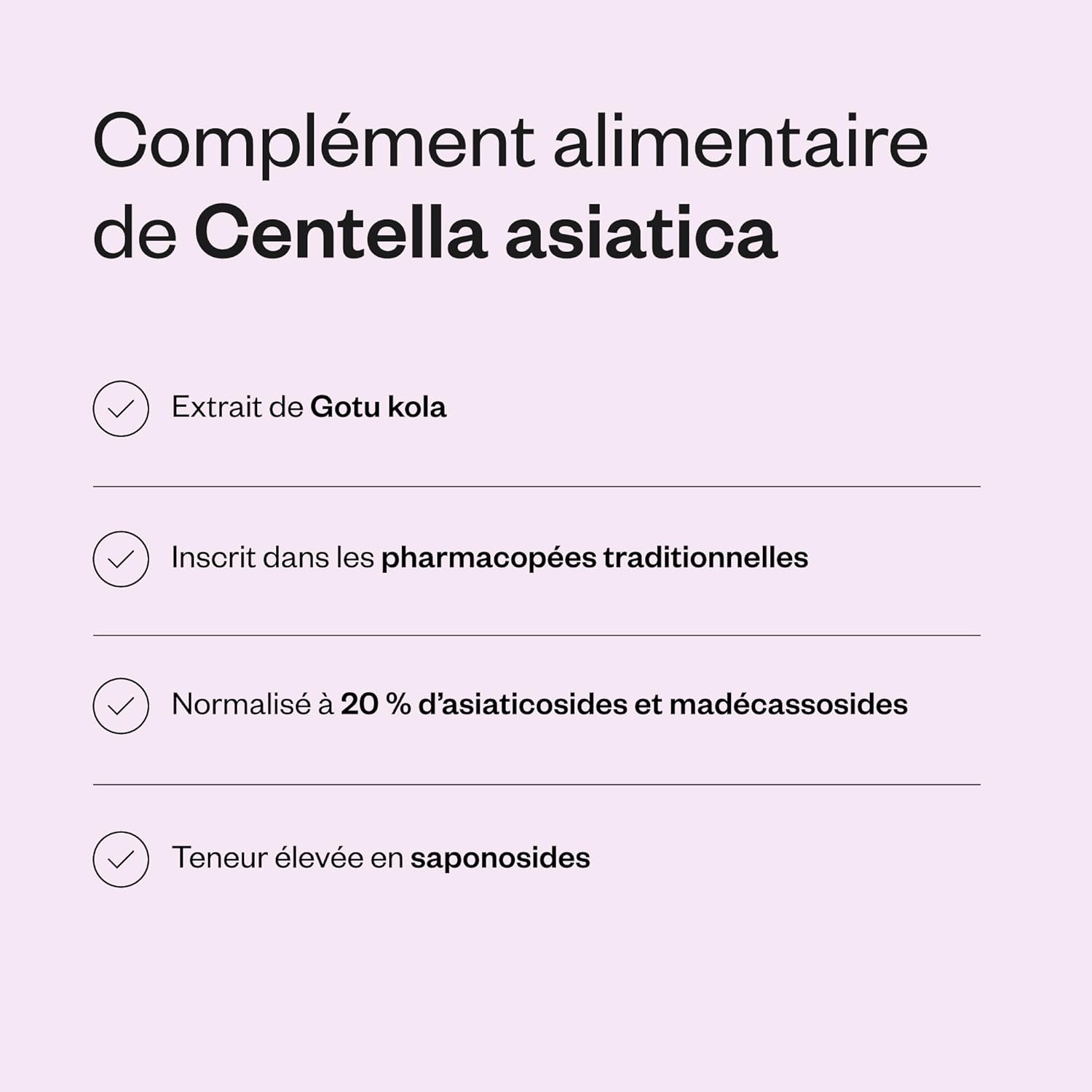 Thumbnail 3 de Centella Asiatica L’Herbe du Tigre, réduit le stress ⚡