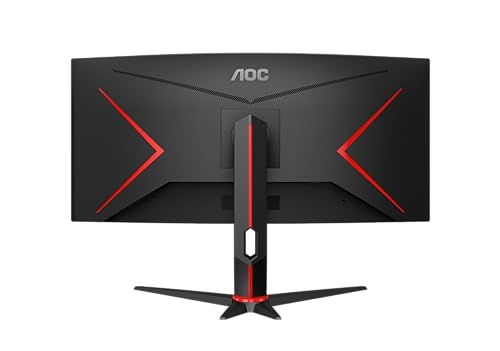 Thumbnail 2 de AOC CU34G2XPD/BK 34-Inch Curved UW-QHD Gaming Monitor