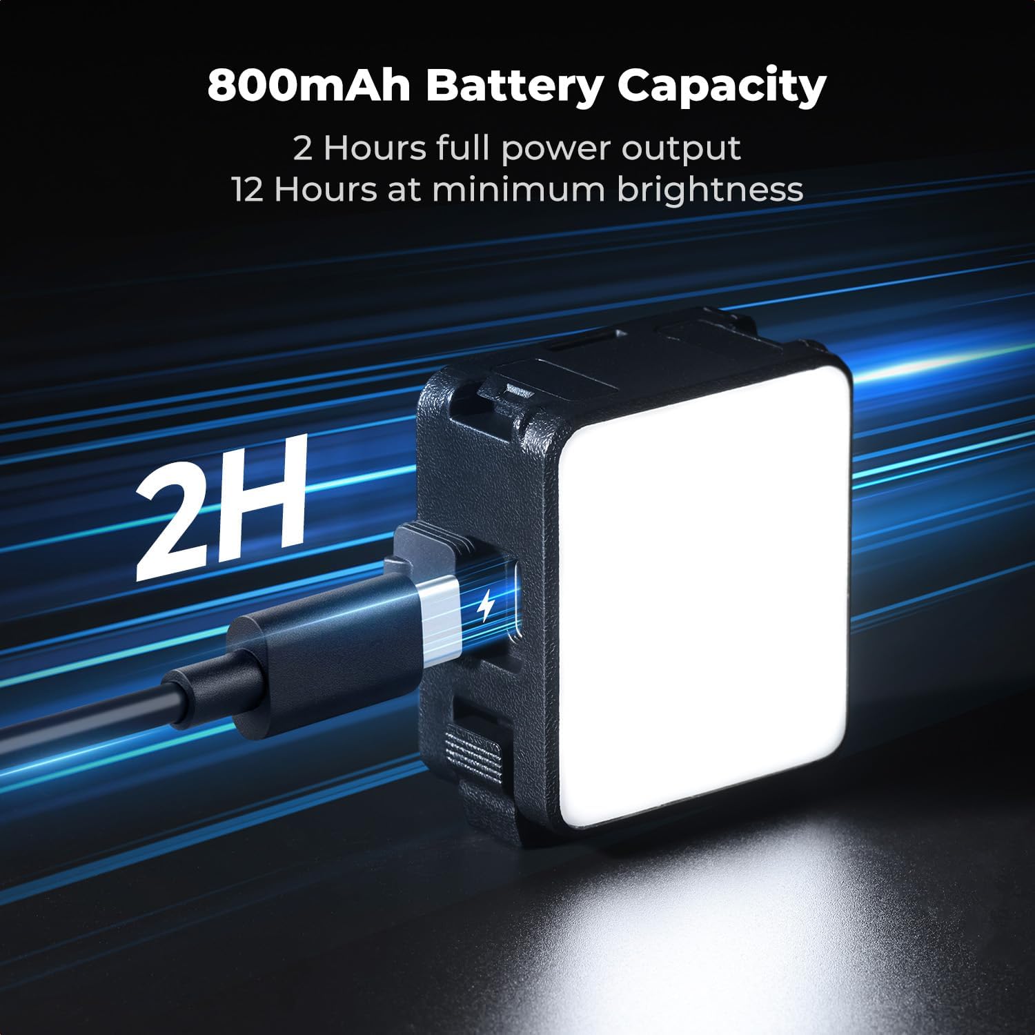 Thumbnail 6 de K&F CONCEPT Mini Light for Osmo Action 6/Osmo Nano review