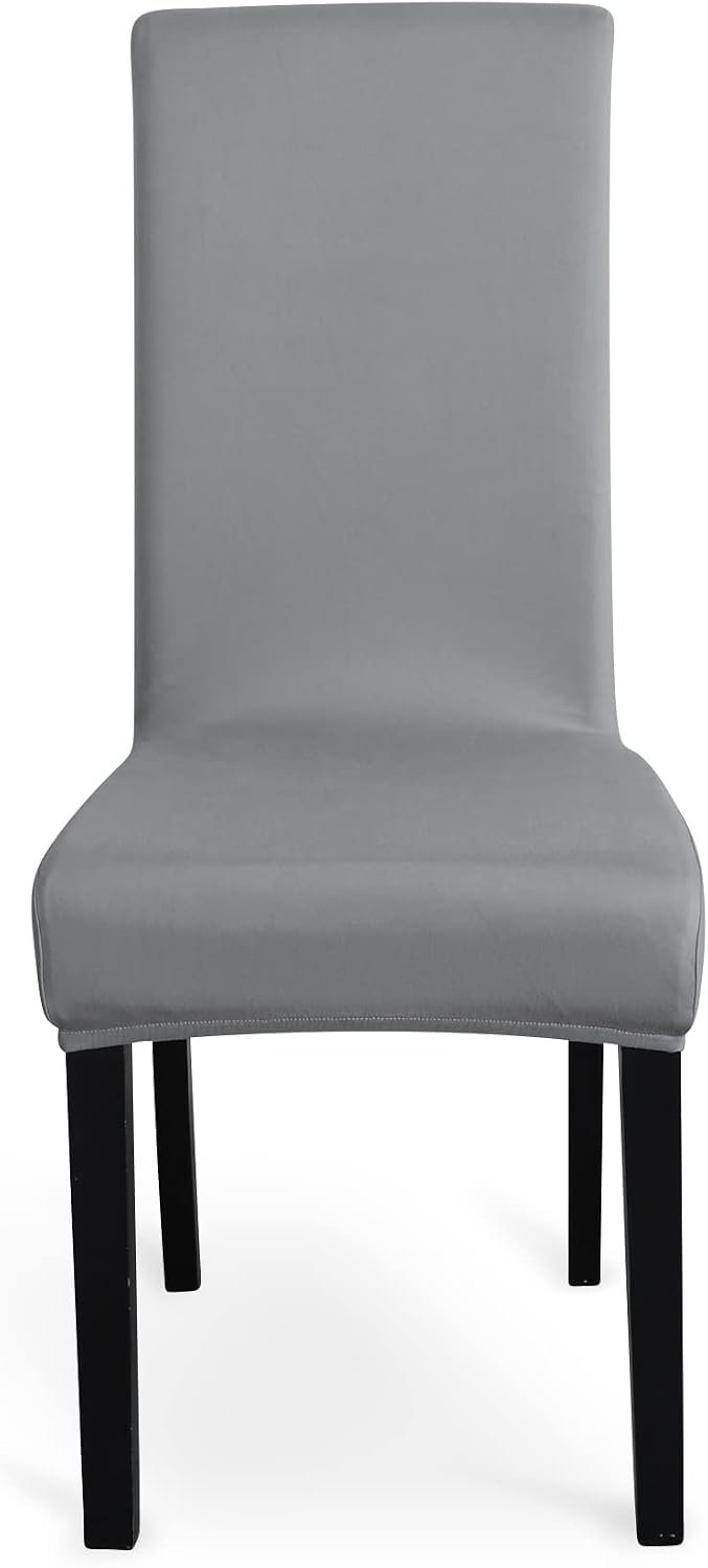Detalle 2 de Amazon Basics Stretch Dining Chair Covers 6-pack