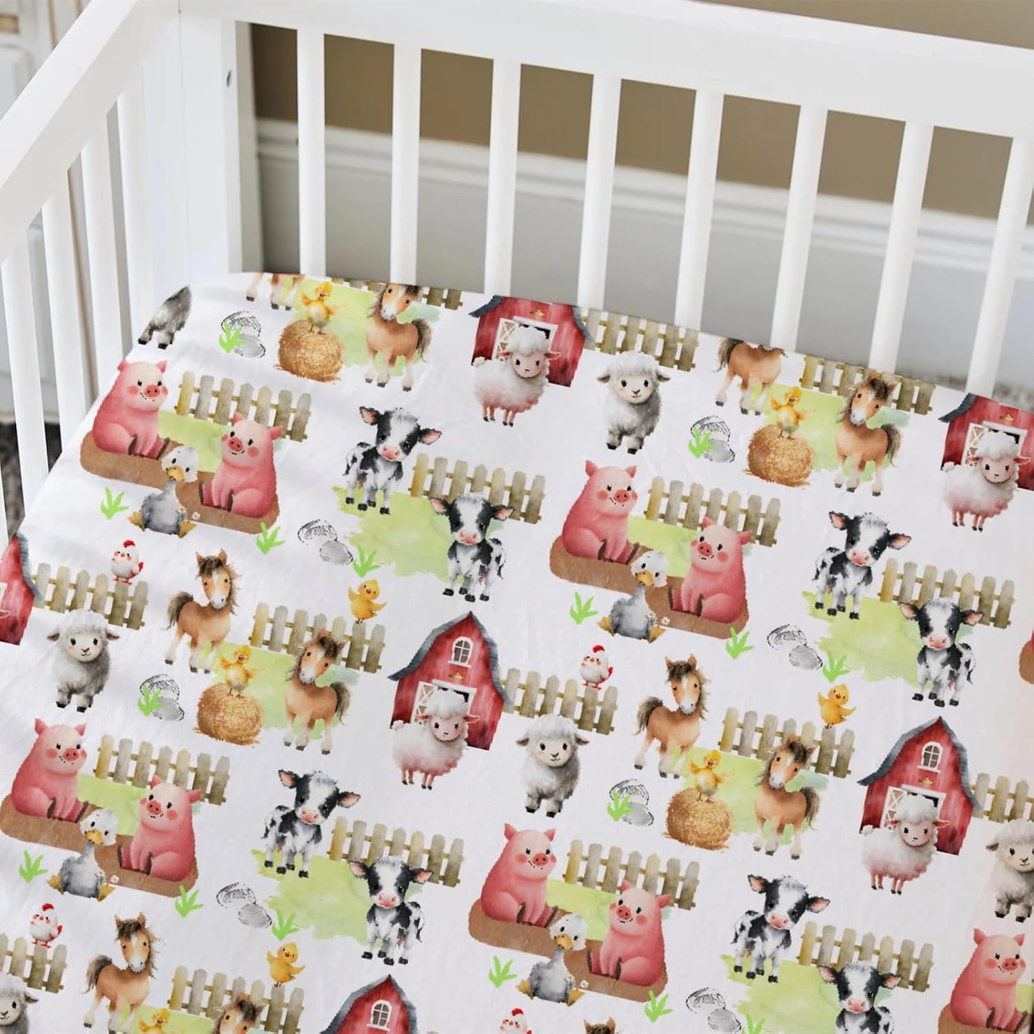 Detalle de HawSkgFub Crib Sheet 52 x 28 Inches