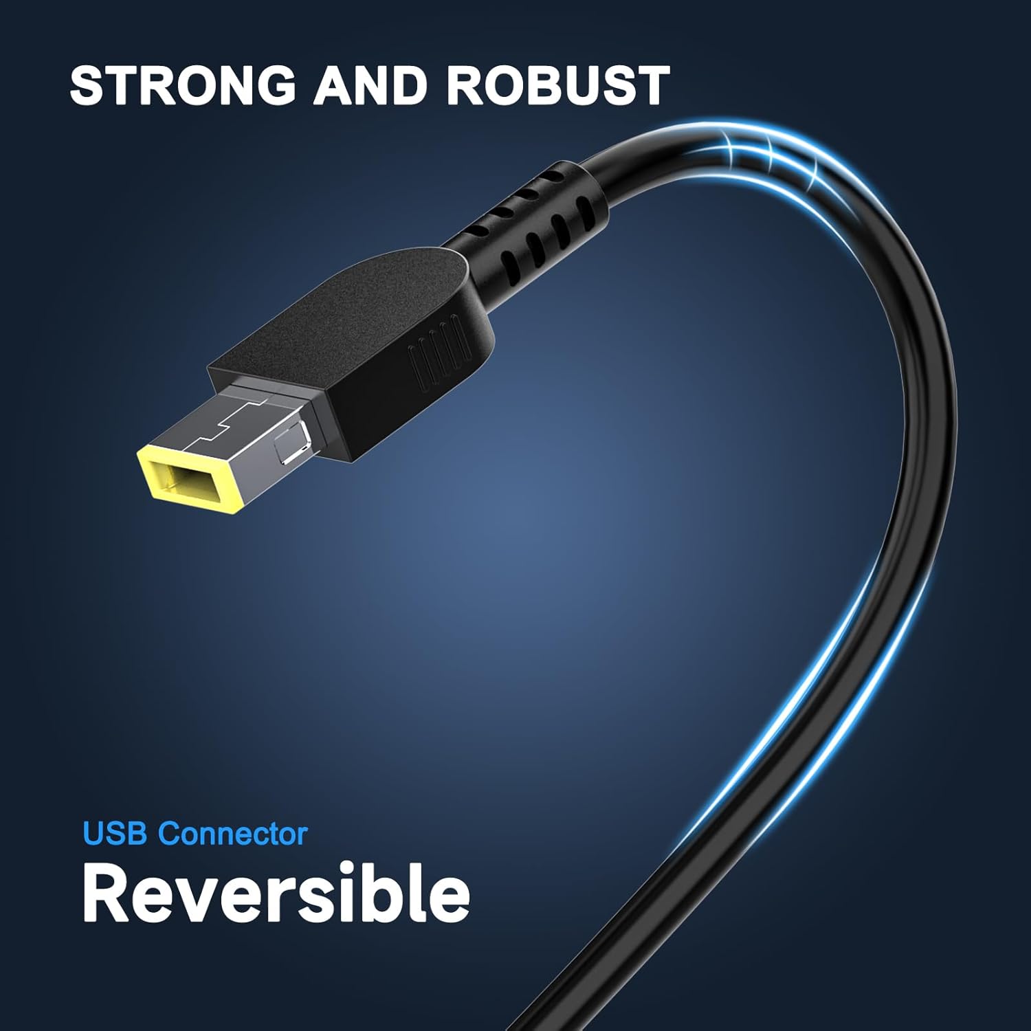Thumbnail 1 de 135W USB Laptop Charger for Lenovo ThinkPad and IdeaPad Series (ADL135NLC3A)