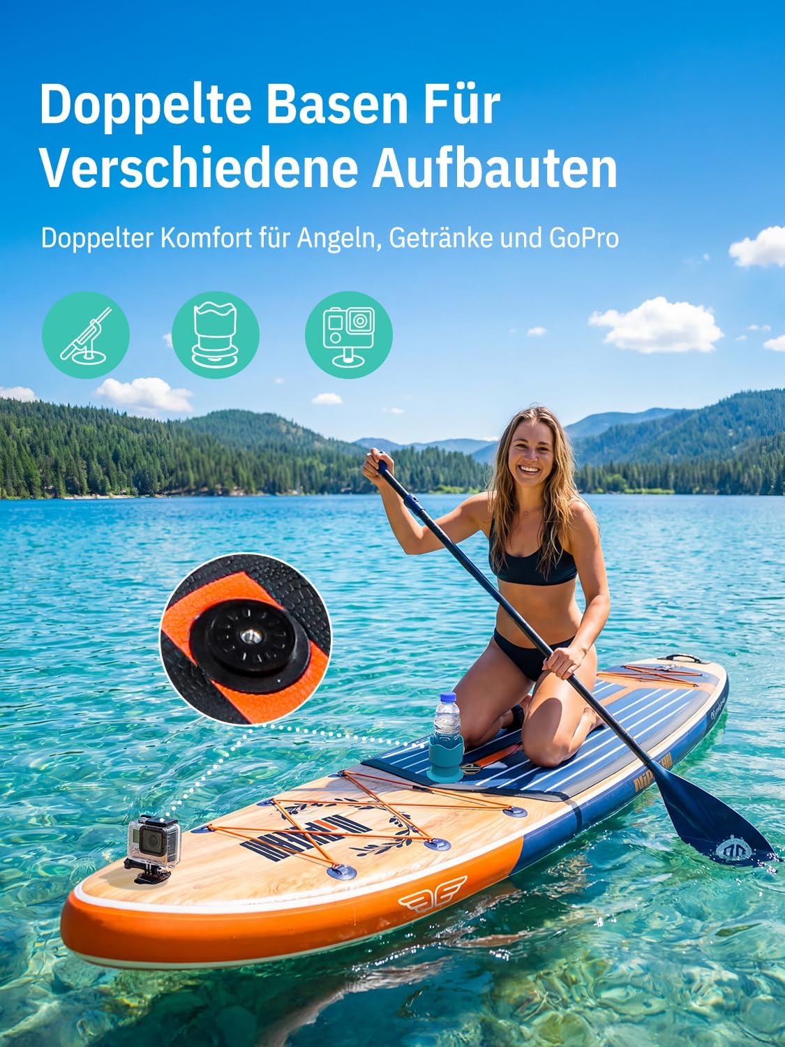 Thumbnail 4 de Niphean SUP Board 335×83×15 cm 🏄