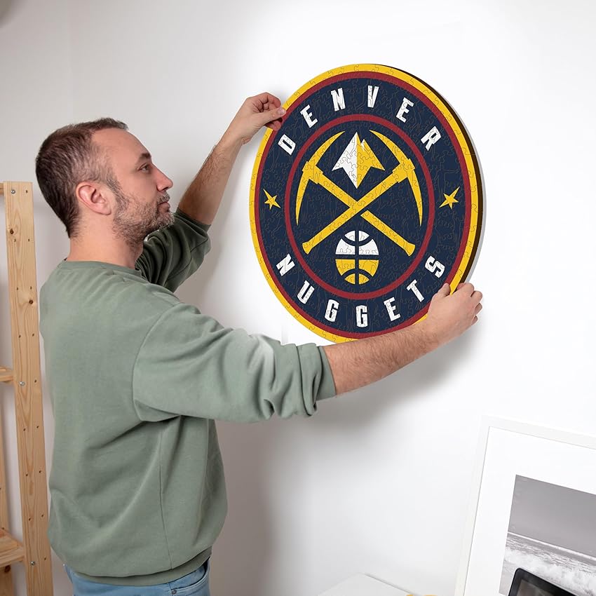 Detalle 2 de Iconic Puzzles Denver Nuggets puzzle 270 piezas