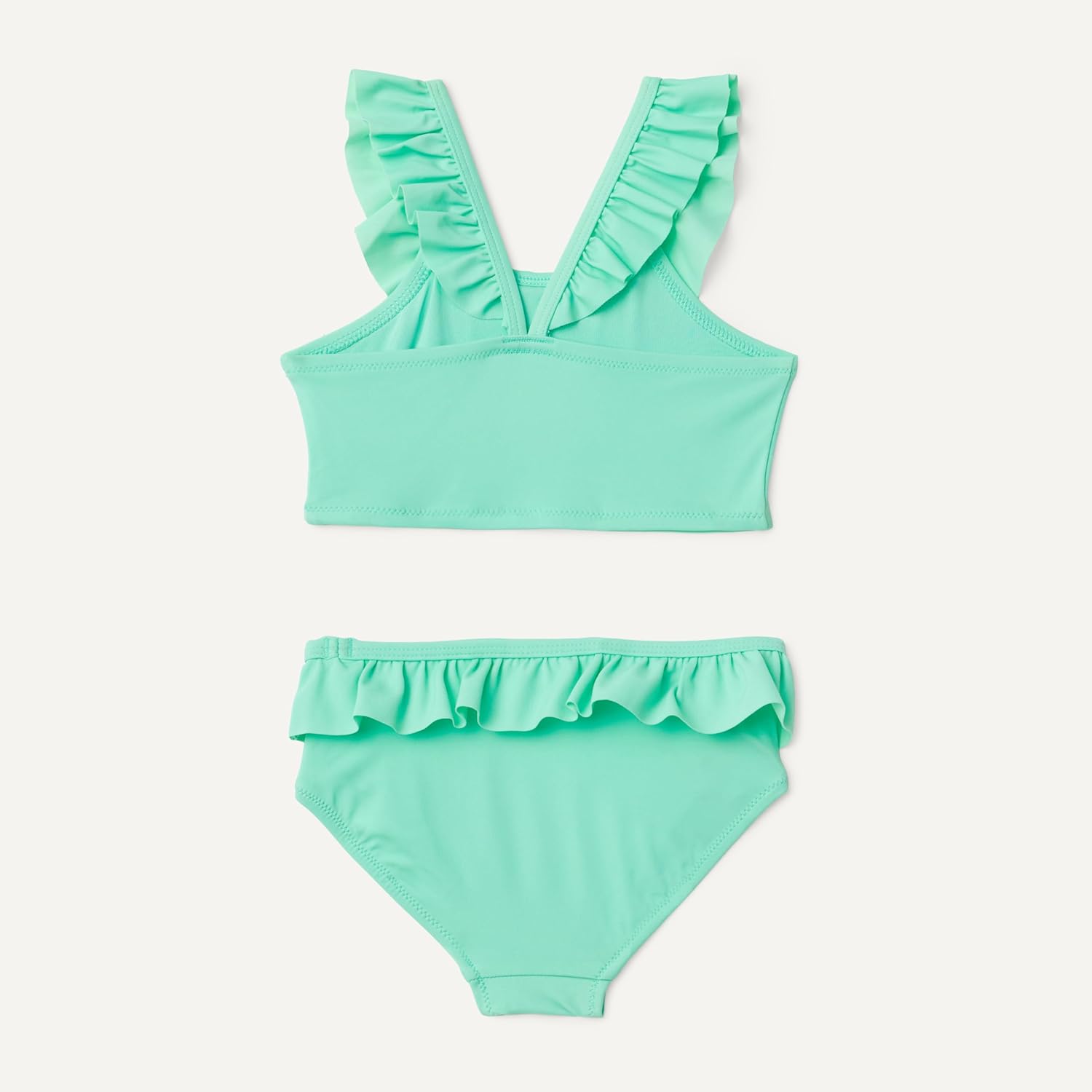 Thumbnail 2 de Amazon Essentials Girls' Ruffle Two-Piece Bikini Swim Set