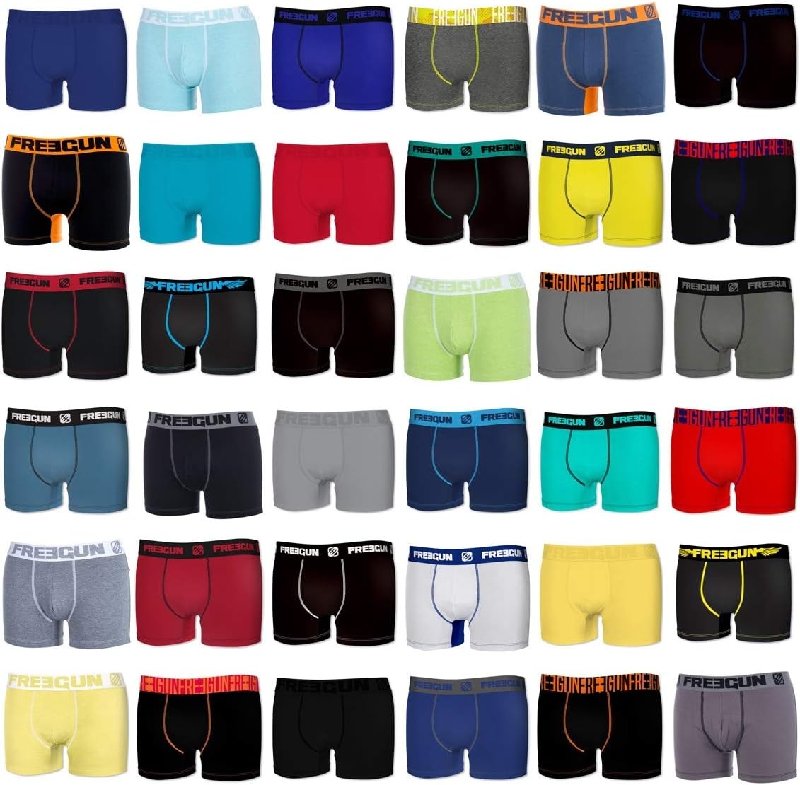 Detalle de FREEGUN Pack Surprise 5 boxers enfant đ©Č