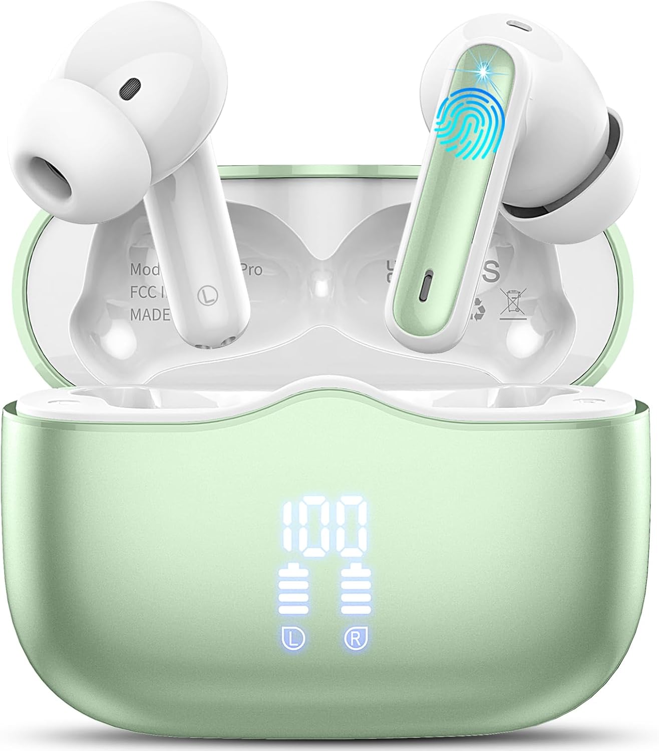 Detalle de Cuffie Bluetooth 5.3 con 4 microfoni IP7