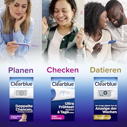 Thumbnail 7 de Clearblue Digitaler Schwangerschaftstest mit Wochenbestimmung – 1 Test