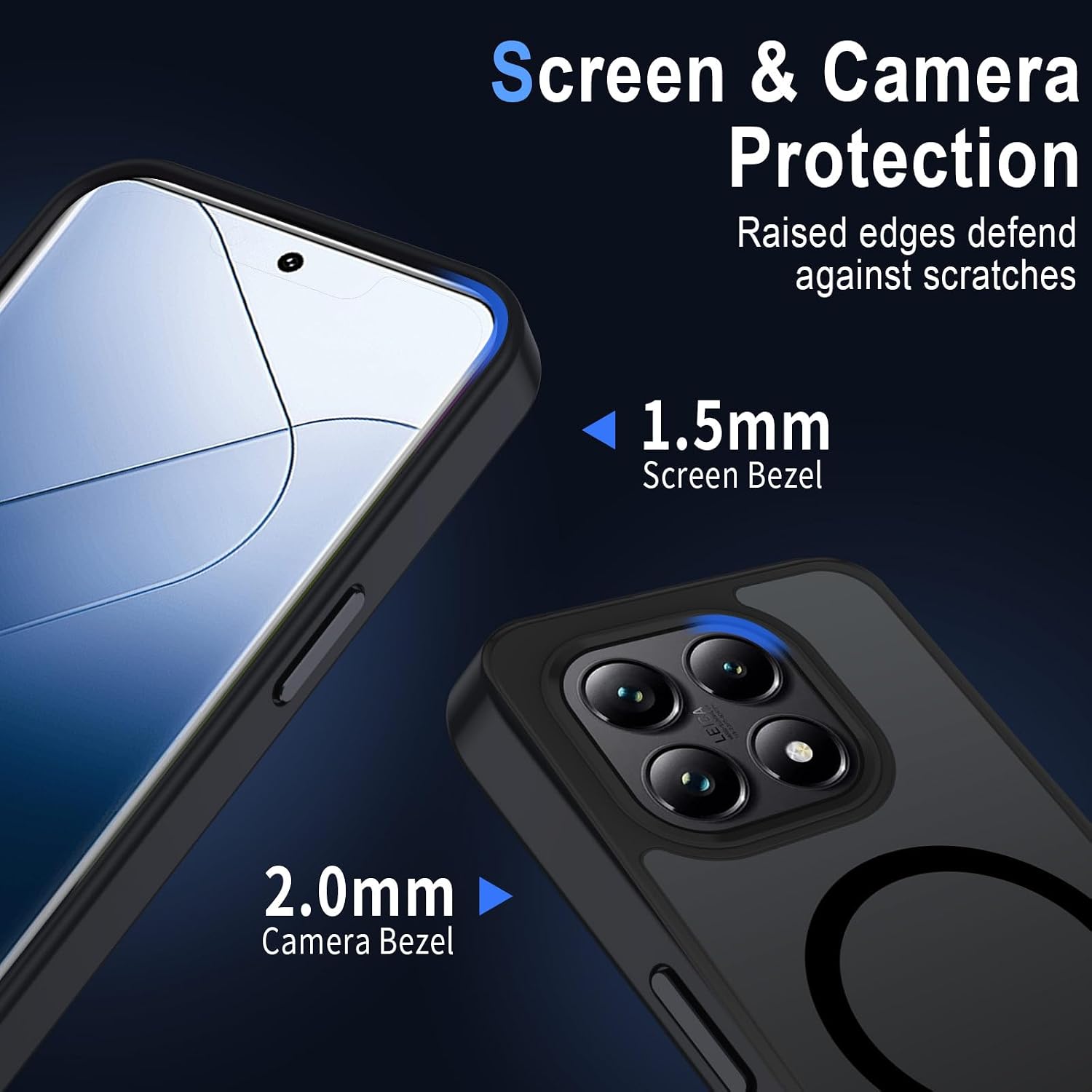 Thumbnail 6 de XTCASE Coque magnétique pour Xiaomi 15T Noir