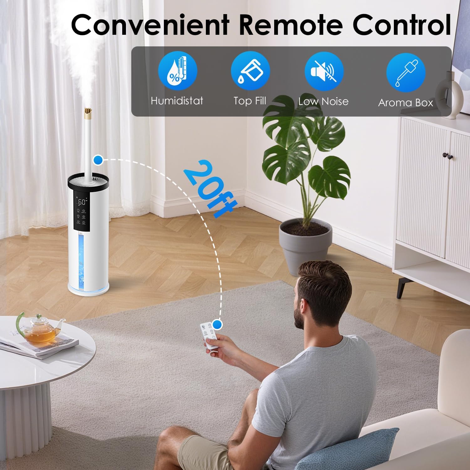 Thumbnail 5 de GloryAir 8L Humidifier for Large Rooms 🏠