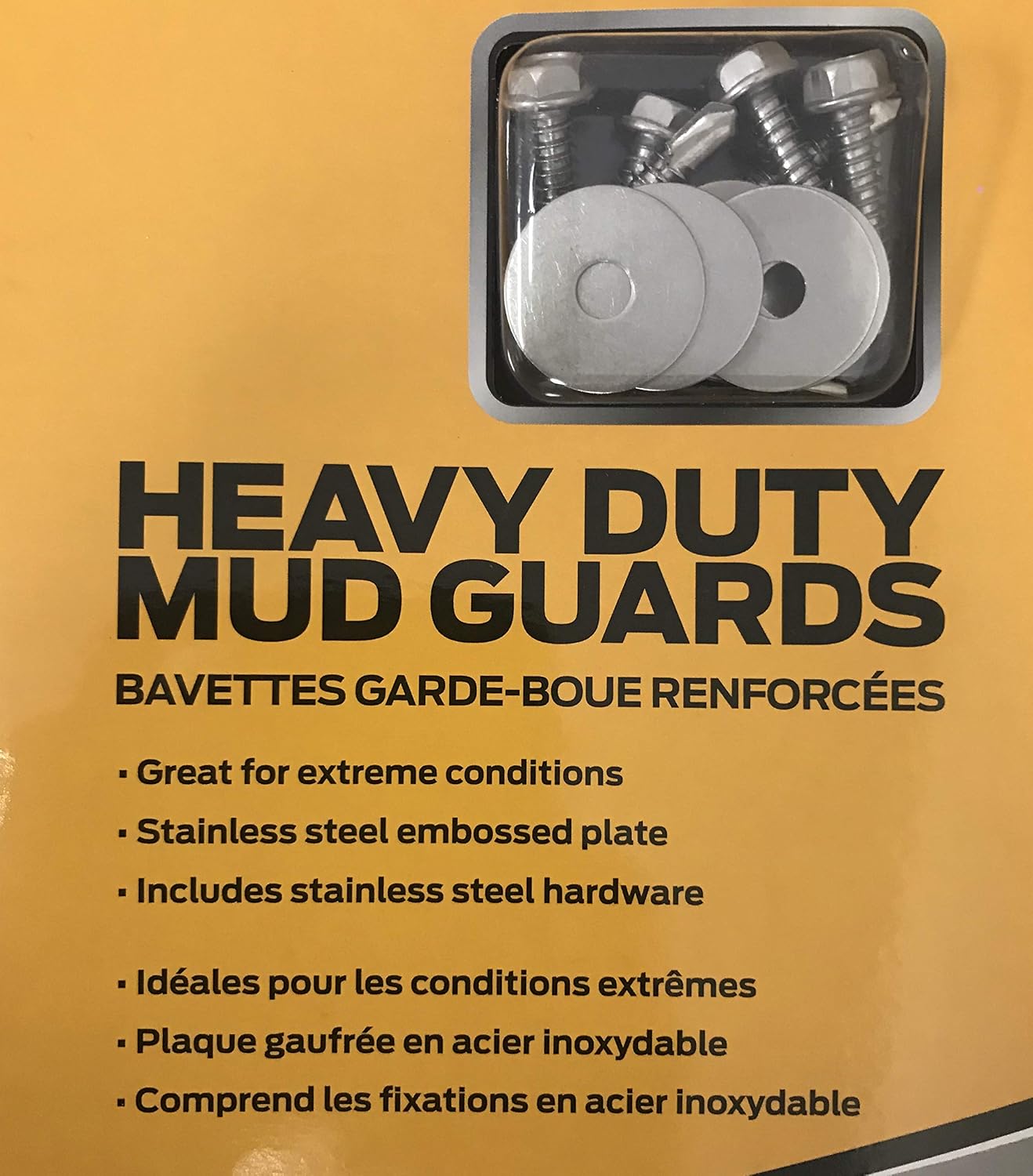 Detalle de Plasticolor GMC Heavy Duty tylne chlapacze PVC 30 × 58 cm, model 001842R01