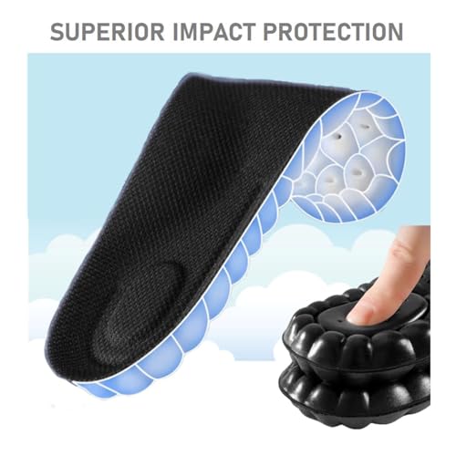 Thumbnail 4 de VivoFoot 2 Pair Anti-Fatigue Foam Comfort Insole (UK 4–6.5, Black) – Practical Support for Daily Comfort
