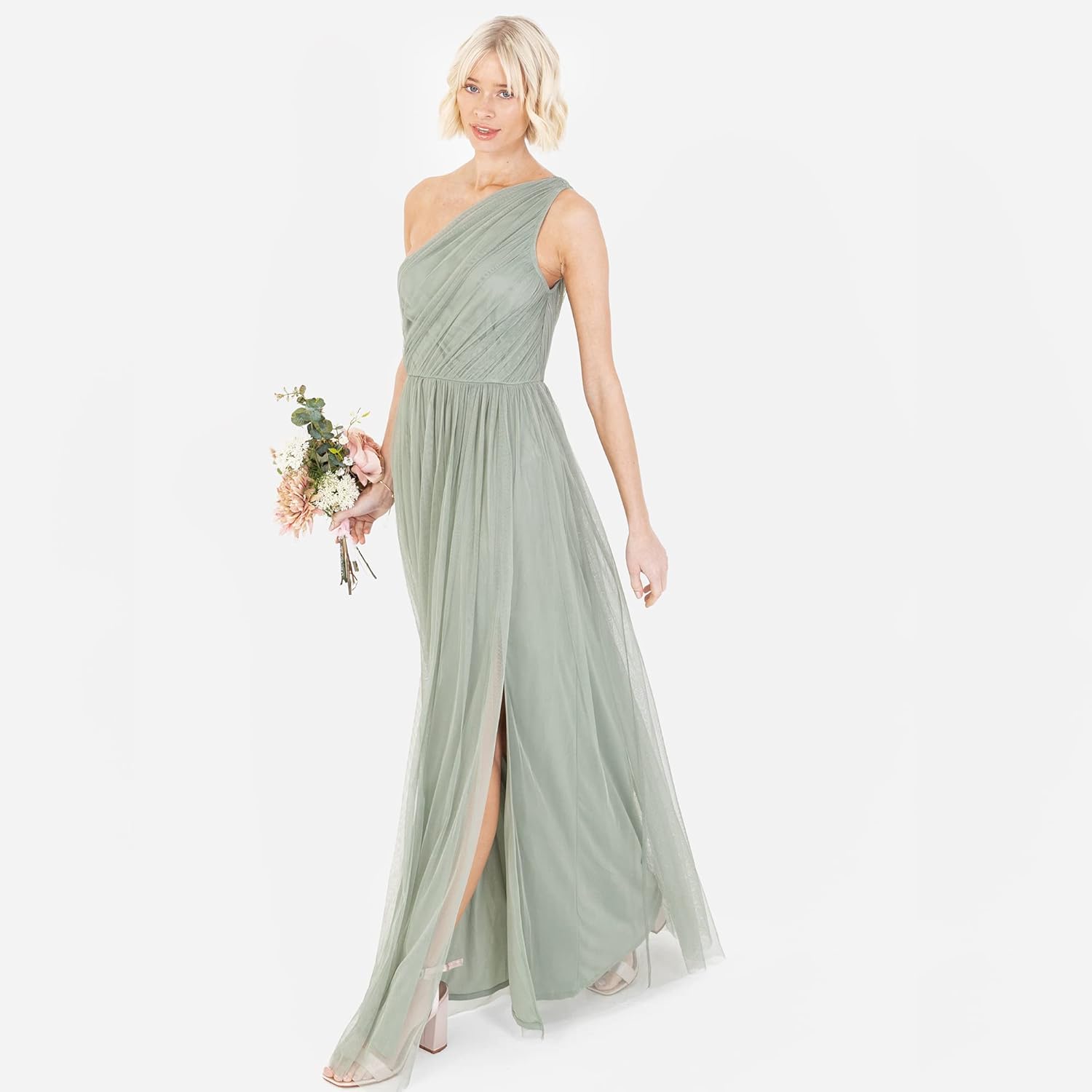 Thumbnail 1 de Kleid Damen „Anaya with Love“ Anaya with Love Maxi Cold-Shoulder mit Schlitz