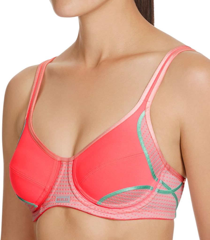 Detalle 2 de Berlei Women’s Electrify Mesh Underwired Everyday Sports Bra (Opaque)