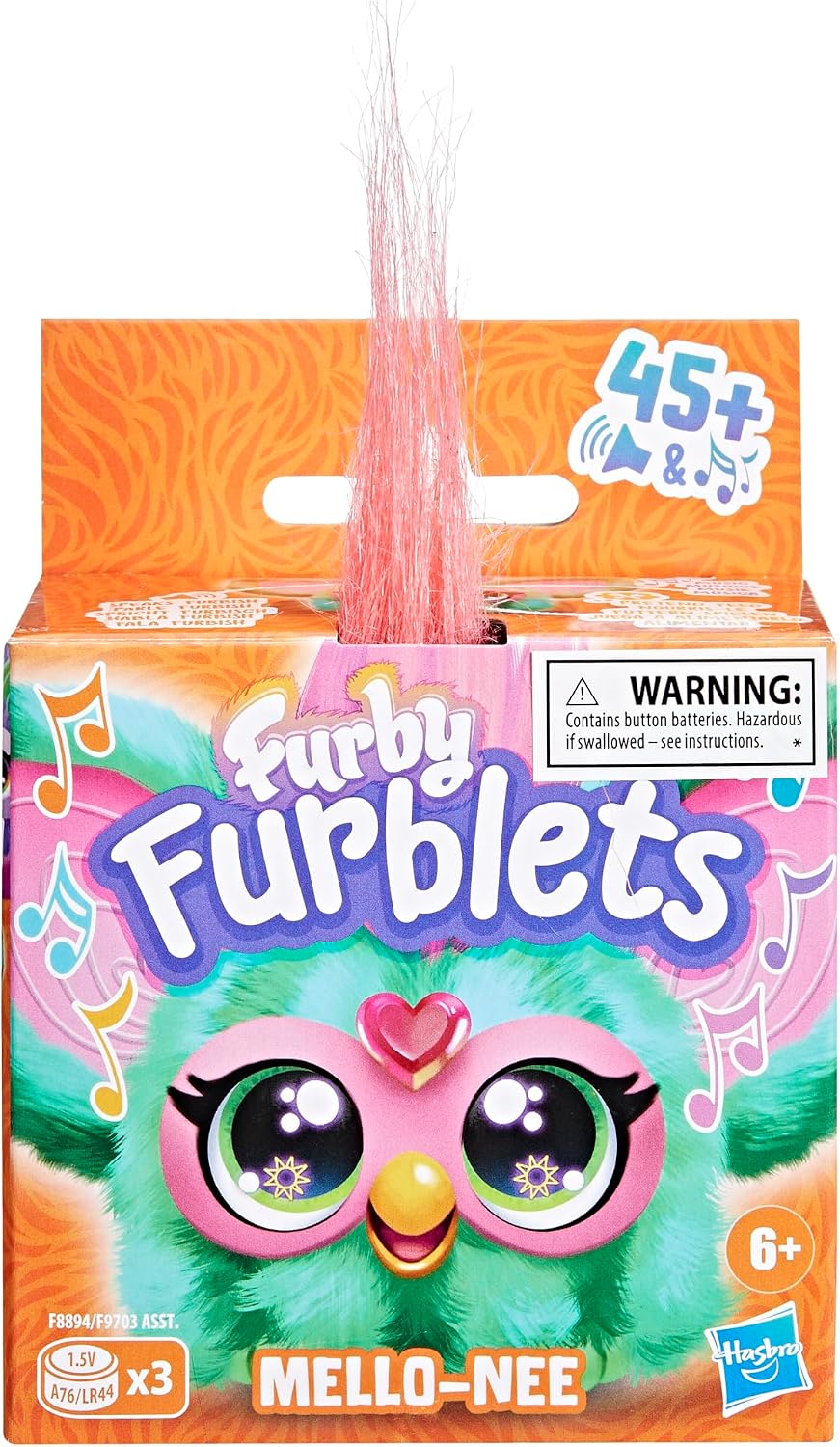 Detalle 2 de Furby Furblets Mello-Nee Mini Plush 5 cm