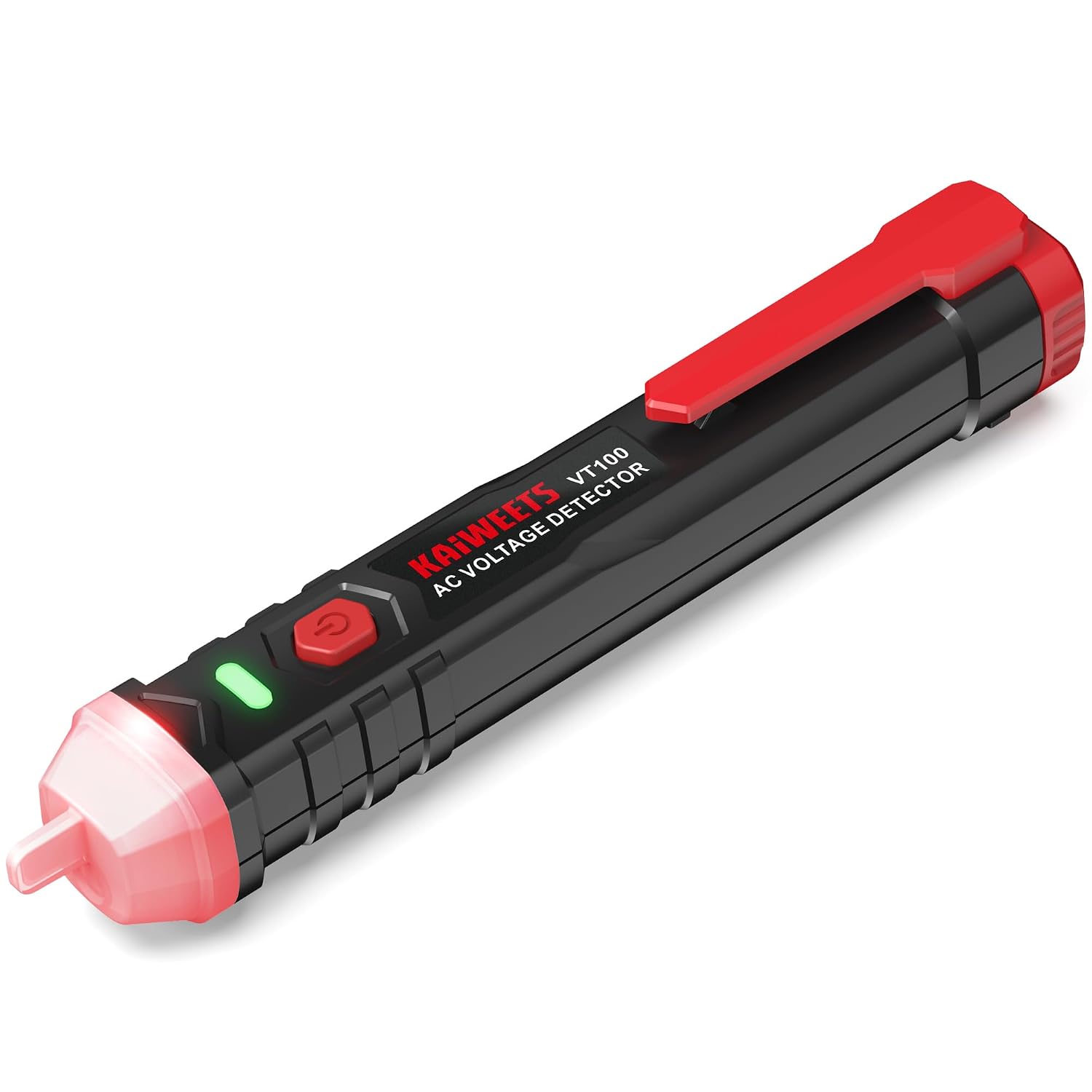 Detalle de KAIWEETS Voltage Tester VT100K non-contact detector pen (50V to 1000V AC)