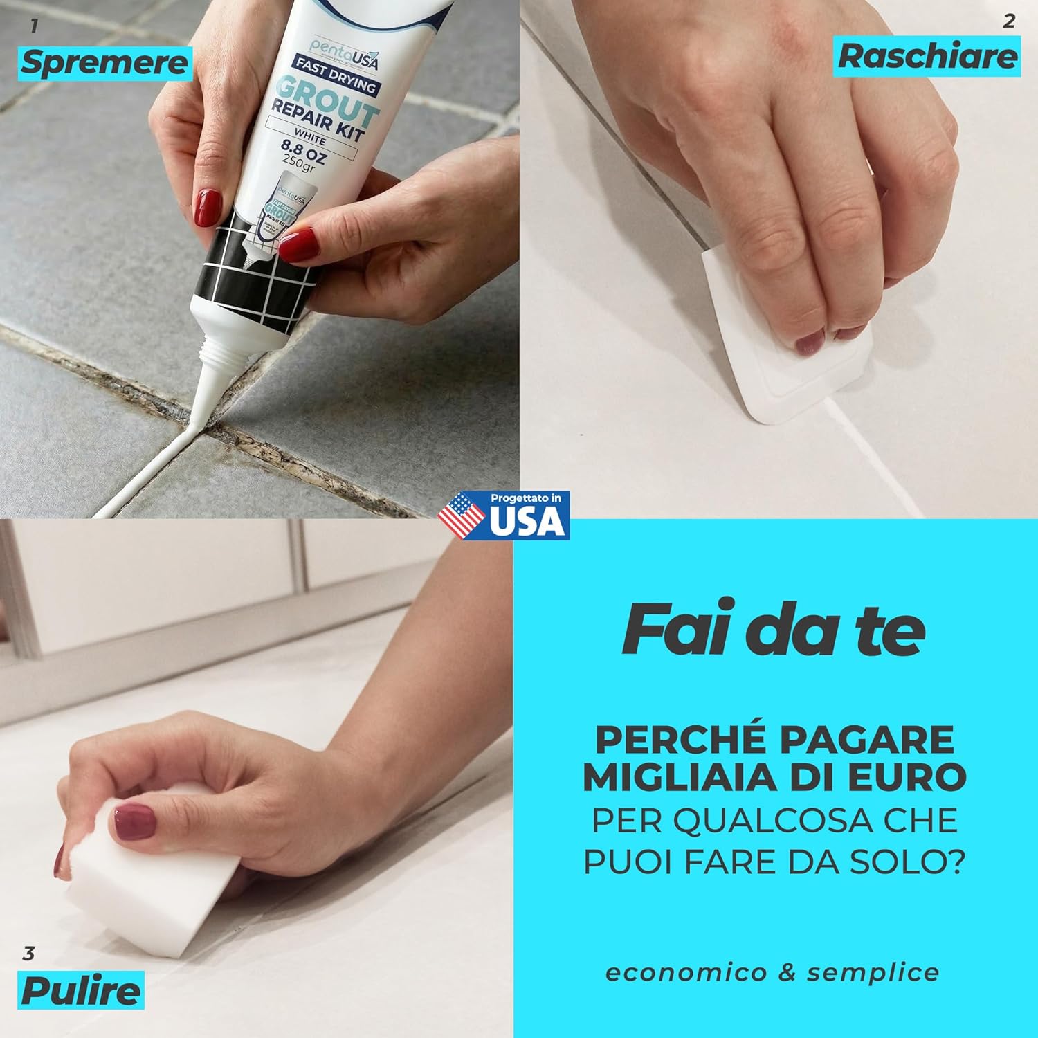 Thumbnail 2 de PentaUSA Riparazione Fughe 250 g