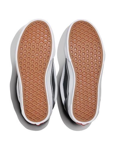 Thumbnail 3 de Vans Knu Skool Noir/Blanc véritable – Baskets basses rétro rééditées avec daim robuste