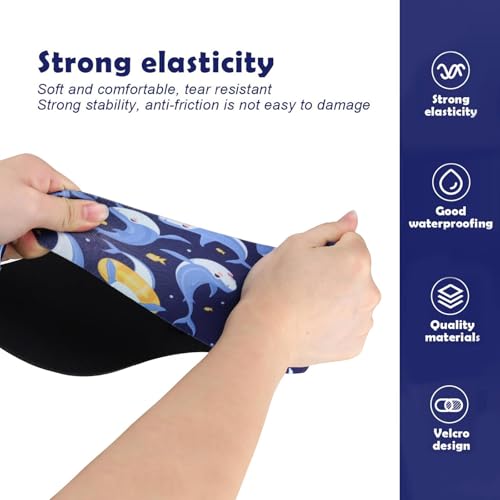 Thumbnail 3 de HERKINDNESS 2 Pcs Swimming Headband – Adjustable Neoprene Ear Protection for Kids