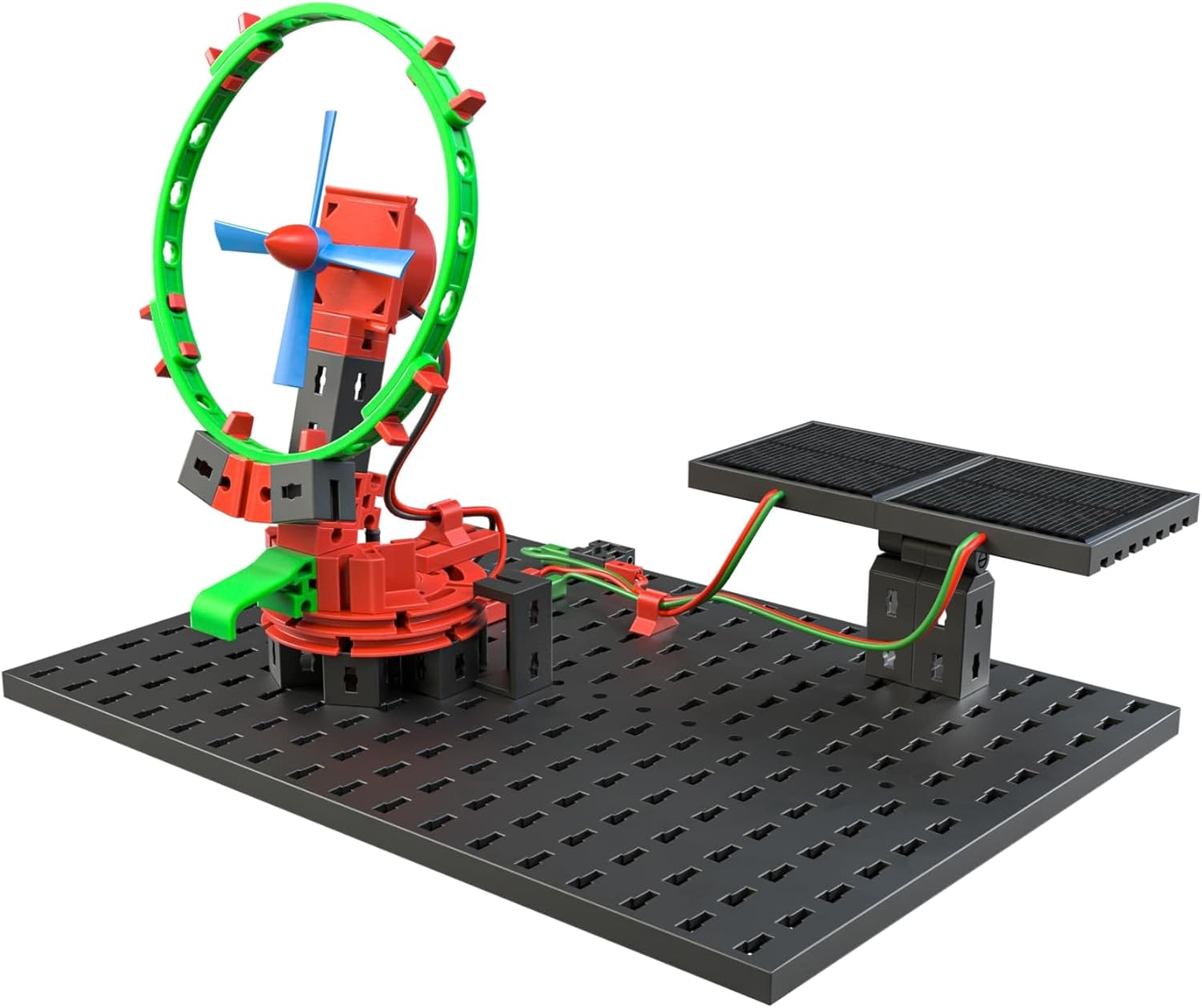 Detalle 2 de Fischertechnik Profi Green Energy 559879: Kit educativo sull’energia rinnovabile per bambini dai 9 anni