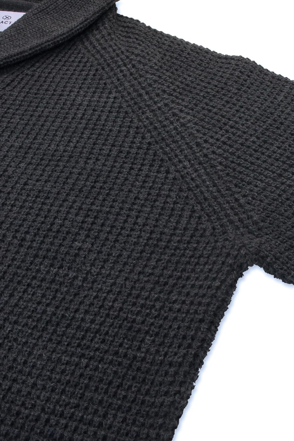 Thumbnail 1 de Xact Men’s Cable Shawl Neck Cardigan (Xact Mens Cable Shawl Neck Cardigan)